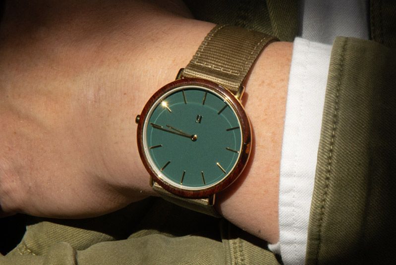 Enkelt og elegant armbåndsur fra danske Hemverk