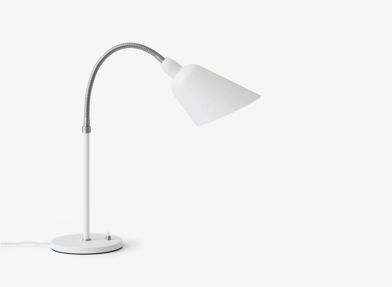Arne Jacobsen Bellevue AJ8 bordlampe hvid