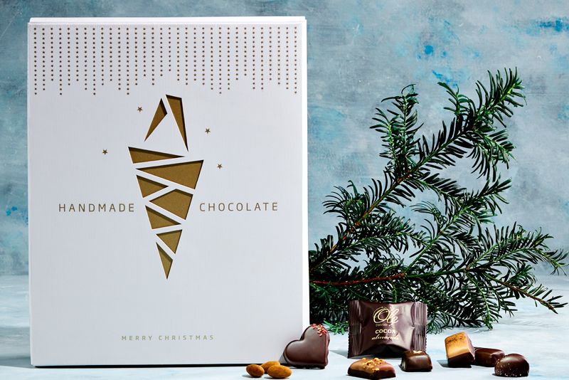Ole Chokolade julekalender 2019 guld 328g