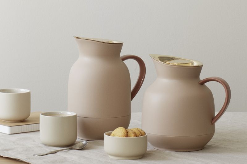 Stelton Amphora termokandesæt peach