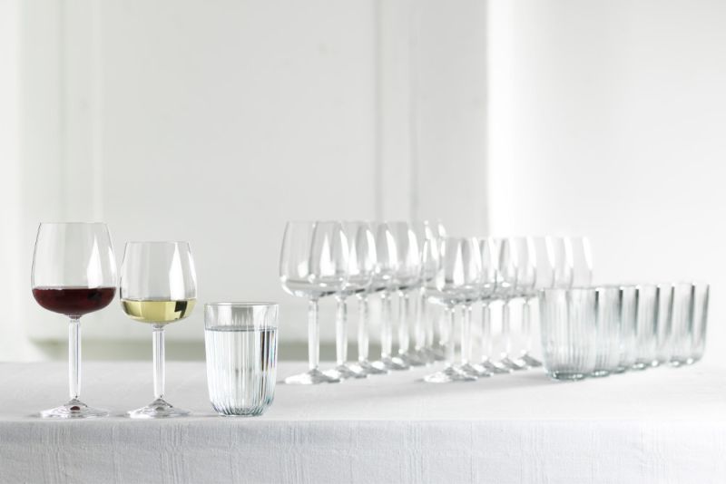 Elegant Hammershøi glaspakke - 24 stk