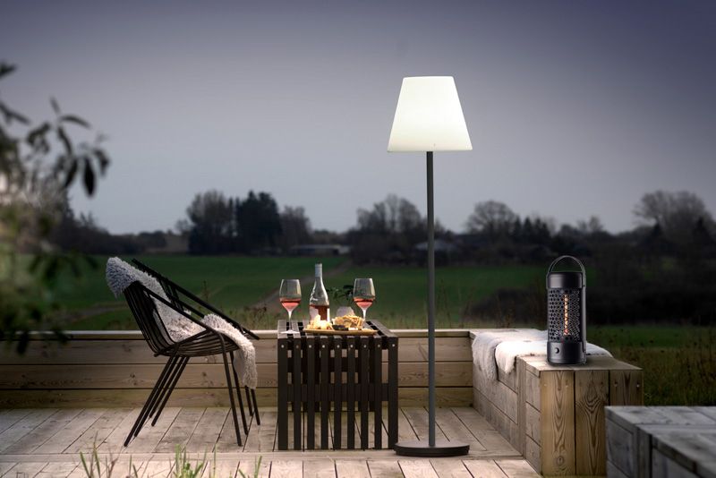 Tisvilde lounge lampe sort