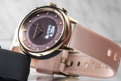 Tobias Jacobsen hybrid smartwatch rosa