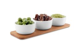 Elegant tapas- og fadesæt fra Eva Trio