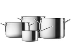 Eva Trio gryder collection box stål 4 dele