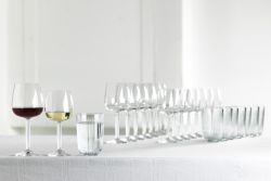 Elegant Hammershøi glaspakke - 24 stk
