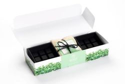 Tiny Garden designsæt med 3 bakker og hampemåtter